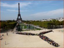 Paris mobilizations 350.org